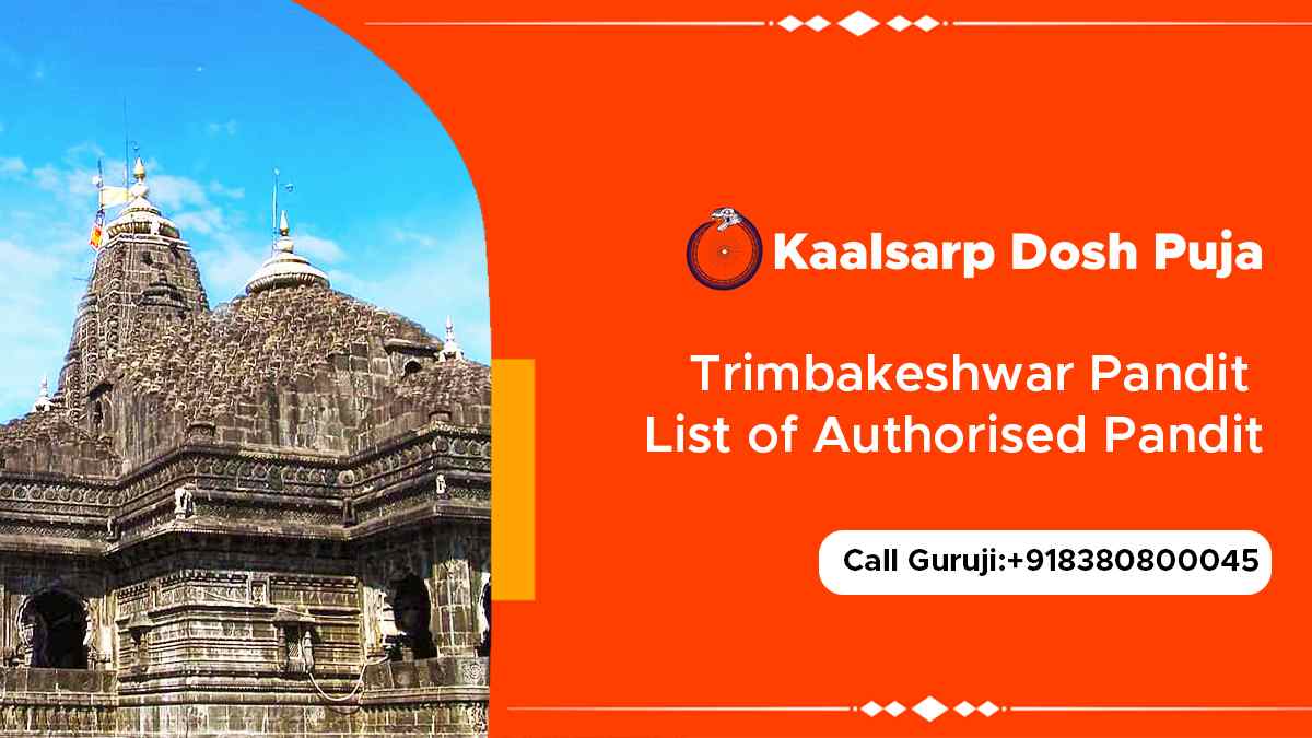 Trimbakeshwar Pandit List of Authorised Pandit